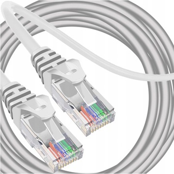 KABEL SIECIOWY LAN RJ45 INTERNETOWY UTP SKRĘTKA PRZEWÓD ETHERNET 30M