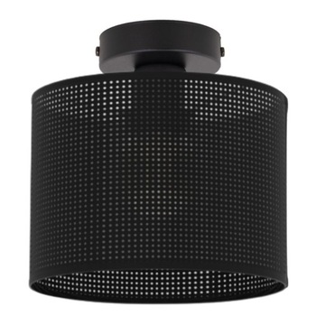 LAMPA SUFITOWA PLAFON ABAŻUR Z DZIURKAMI AŻUROWA
