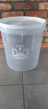 POJEMNIK FERMENTACYJNY 33l - przeźroczysty