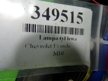 CHEVROLET EVANDA SVĚTLO ZADNÍ LEVÝ