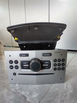 RADIO CD 30 MP3 + WYŚWIETLACZ KPL. OPEL CORSA D 497316088 13407099 13295003