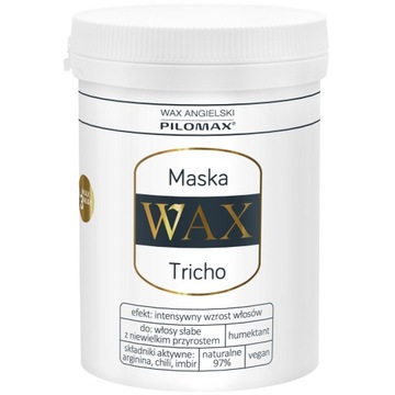 Wax Angielski Tricho Maska na wzrost włosów 240 ml
