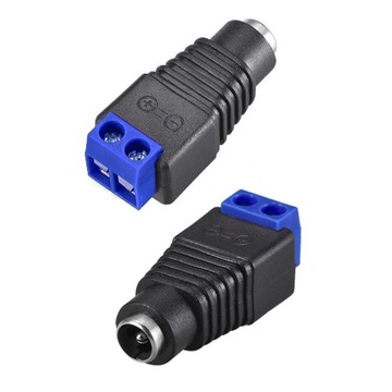 Gniazdo zasilania żeńskie DC 5.5 G55/NX HQ do CCTV