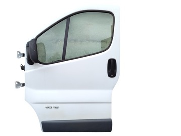 DVEŘE KOMPLETNÍ BÍLÉ LEVÝ PŘEDNÍ TRAFIC II 2 VIVARO I A PRIMASTAR