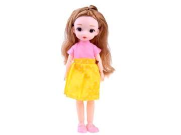 mini LALA LALKA LALECZKA ruchome kończyny długie włosy 24 cm