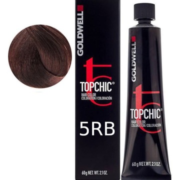 Goldwell Topchic Farba 60ml kolor 5RB