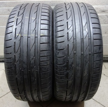 2x 225/50R17 Opony letnie używane Bridgestone Potenza S001 RSC (B54)