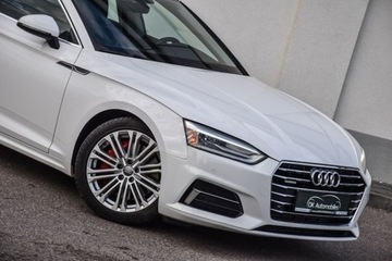 Audi A5 F5 Coupe 2.0 TFSI 252KM 2018 Audi A5 Sportback AUDI A5 2.0TFSI QUATTRO 252KM LED Panorama Skory Navi Gw, zdjęcie 12