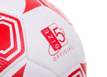 Футбольный мяч для развлекательных тренировок на траве, размер 5, ПОЛЬША