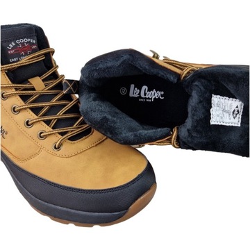 Buty Męskie Zimowe Ocieplane wysokie botki Trekkingowe Lee Cooper 3047M 41