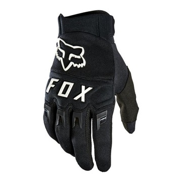 Rękawiczki FOX DIRTPAW BLACK/WHITE czarny GRATISY