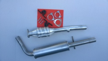 VW GOLF IV 1.4 1.6 TŁUMIK ŚRODKOWY + KATALIZATOR