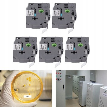 НАБОР лент шириной 12 мм для Brother PT-E100/D210