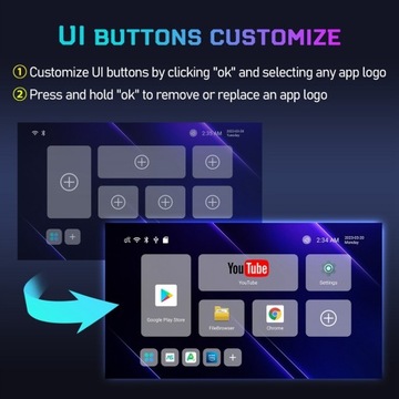 ТВ-бокс Android 13 4, 64 ГБ