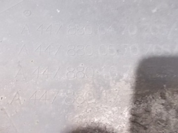 MERCEDES VITO 447 W447 LKV 14-21 ПЕРЕДНИЙ БАМПЕР