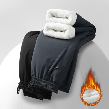 Winter Pants For Men Jogger Pants Fur Lined Keep W