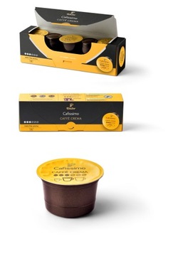 TCHIBO CAFISSIMO CAFFE CREMA FINE AROMA 40 КАППС