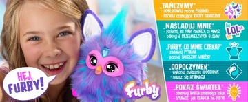 Хасбро ФЕРБИ 2.0. Интерактивный фиолетовый талисман F6743