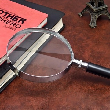 КЛАССИЧЕСКАЯ РУЧНАЯ ЛИНЗА С ЛУПОЙ