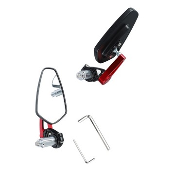 2 универсальных прочных зеркала заднего вида для мотоциклов