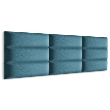 PANELE TAPICEROWANE ŚCIENNE 90x30 WEZGŁOWIE 3D