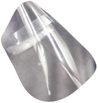 MASKA PRZYŁBICA OCHRONNA OSŁONA TWARZY Z PLEKSY