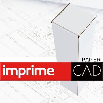 Рулон бумаги для плоттера IMPRIME 297х50 50м 90г CAD