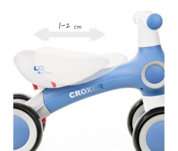 Беговел Croxer Alito черный/синий