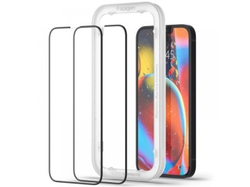 Стекло для iPhone 14/13/13 Pro, Spigen FC AM