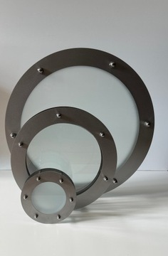 Bulaj 50 cm, szkło mleczne
