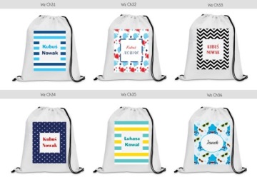 РЮКЗАК СУМКА для детского сада с именем МНОГО выкроек