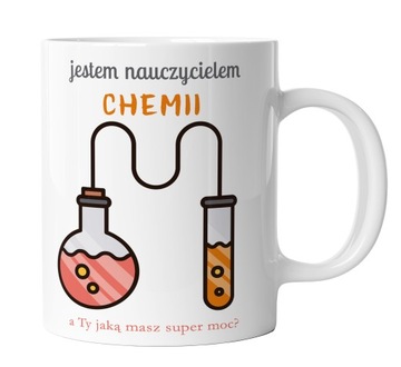 Kubek dla nauczyciela chemii