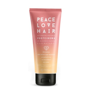 BARWA PEACE LOVE HAIR - Proteinowa, regenerująca odżywka do włosów