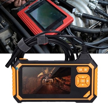 ЭНДОСКОПНАЯ КАМЕРА ДЛЯ ПРОВЕРКИ ЭНДОСКОПА С ЭКРАНОМ 4,3 ДЮЙМА, 5 МН, 8 светодиодов, FULL HD