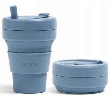 Kubek składany Stojo Biggie 470ml wielorazowy stee