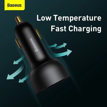 Автомобильное зарядное устройство USB Baseus PD 100 Вт USB Quick Charge 4.0 QC4.0 QC3.0 Type C