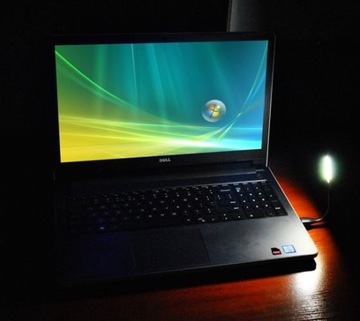 ЧЕРНАЯ USB силиконовая лампа