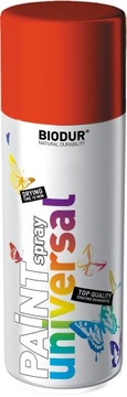 FARBA W SPRAYU EMALIA CZERWONY ognisty AEROZOL 400 ml.