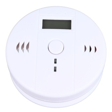 Wyświetlacz LCD alarmu CO Wysoka czułość Dźwięk Ostrzeżenie świetlne