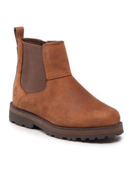TIMBERLAND Trzewiki Courma Kid Chelsea TB0A25T43581 Md Brown Full Grain