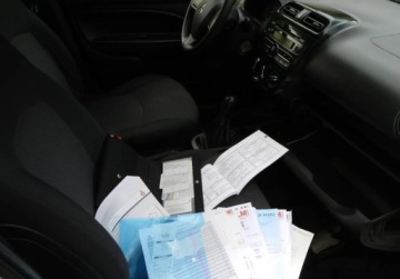 Mitsubishi Space Star Hatchback 5d 1.0 71KM 2016 Mitsubishi Space Star maly tani niezawodny SERWISOWANY Benzyna 71KM, zdjęcie 7