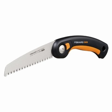 FISKARS PLUS SW68 Складная ручная пила для обрезки ветвей с фиксатором полотна