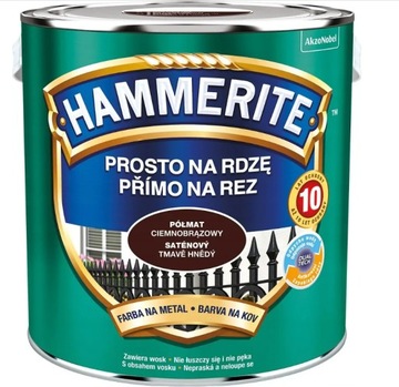HAMMERITE PÓŁMAT CIEMNOBRĄZOWY 0,7 L