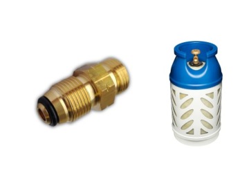 Переходник-переходник для НОРВЕЖСКИХ газовых баллонов