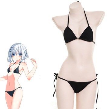 lato dziewczyna Bikini na plażę strój kąpielowy serii kostium Anime