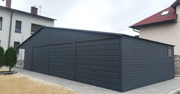 Garaż blaszany 6x6 Premium