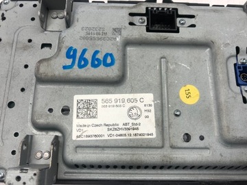 SKODA KODIAQ ЭКРАН ДИСПЛЕЯ 565919605C