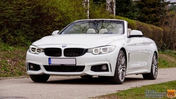 BMW Seria 4 F32-33-36 Cabrio 428i (Euro6) 245KM 2015 BMW 428 Cabrio M-Pakiet Steptronic Full LED Navi