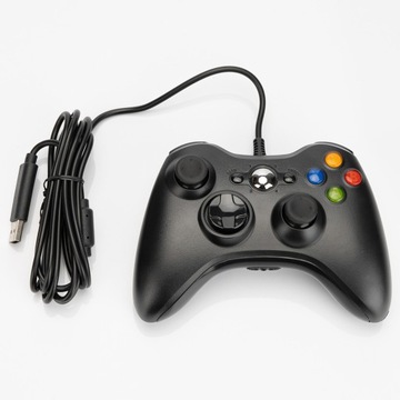 КОНТРОЛЛЕР ГЕЙМПАДА ДЛЯ XBOX 360 ВИБРАЦИЯ С USB-КАБЕЛЕМ
