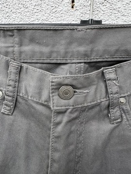 Levis 514 W32 L30 szare spodnie materiałowe Levi’s strauss